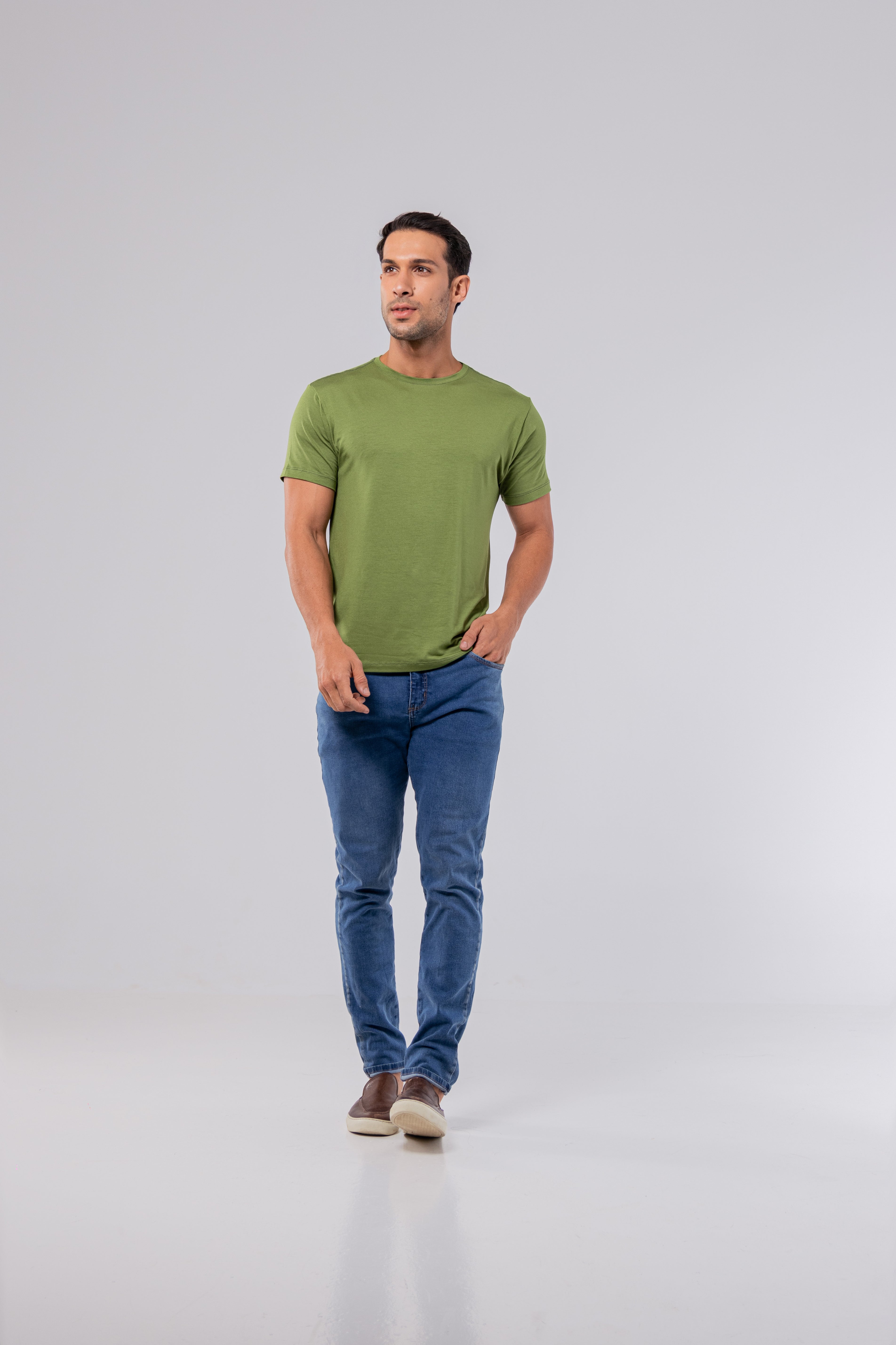 CAMISETA MODAL TECH | GREENISH