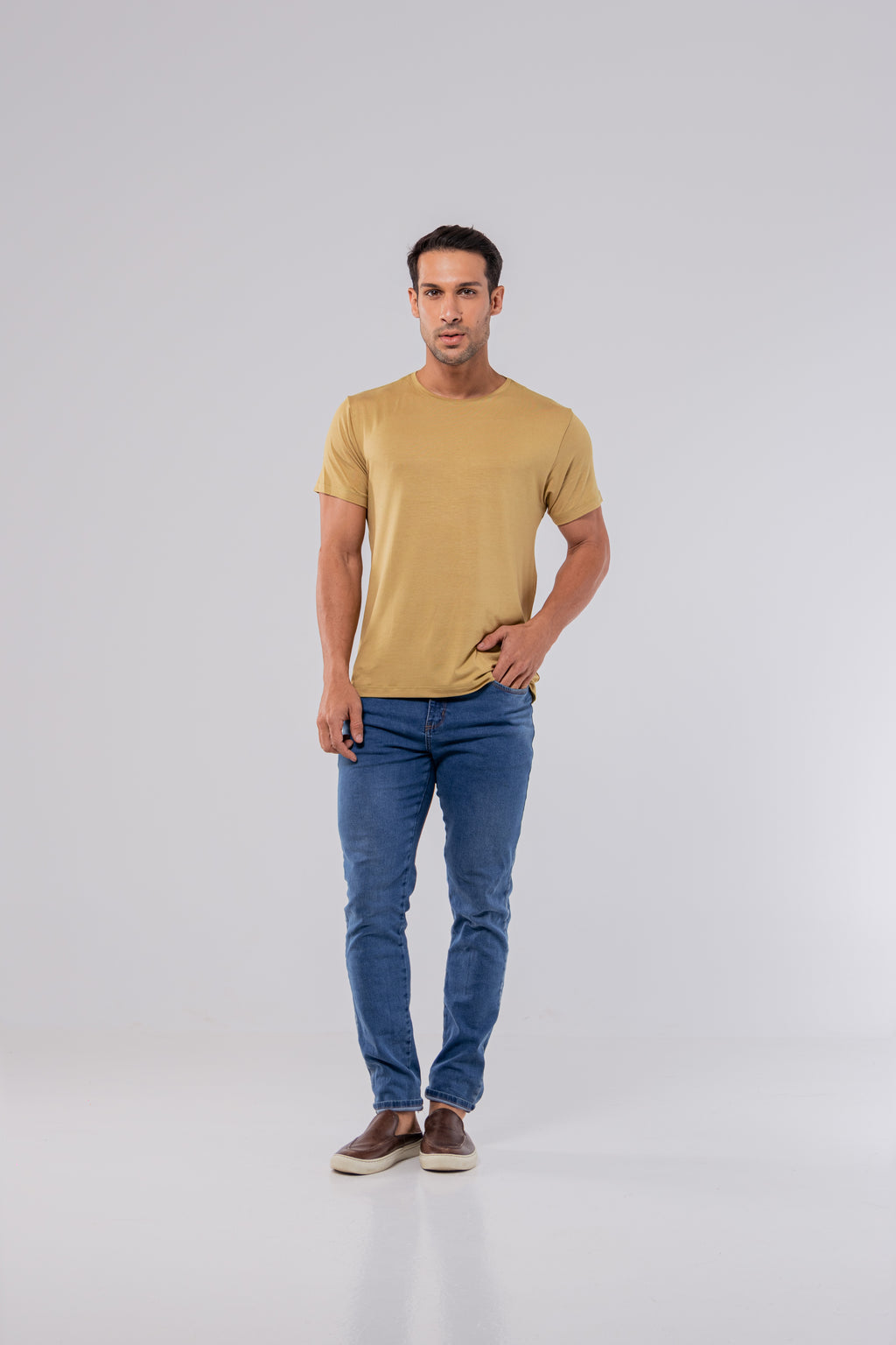 CAMISETA MODAL TECH | AREIA