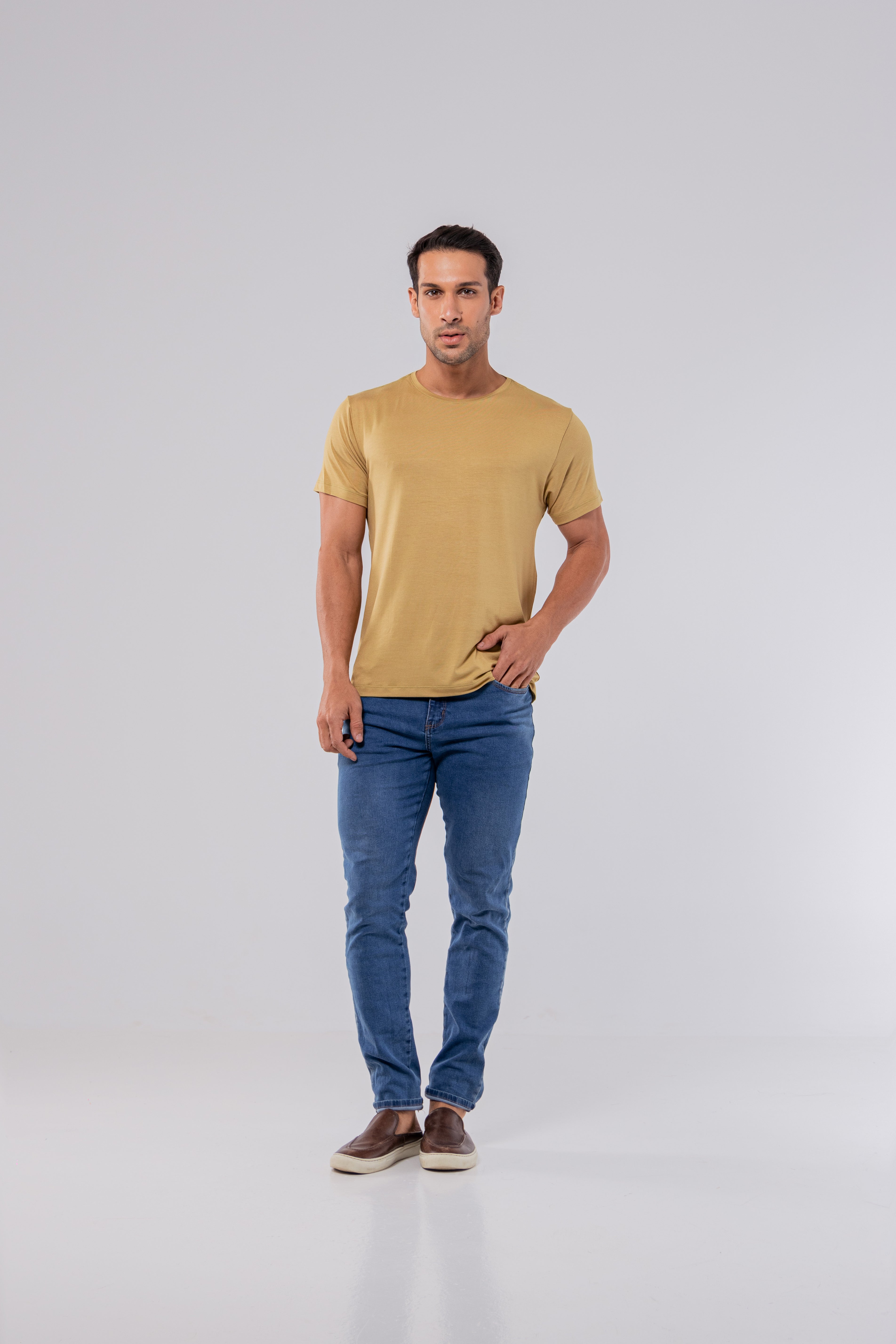 CAMISETA MODAL TECH | AREIA