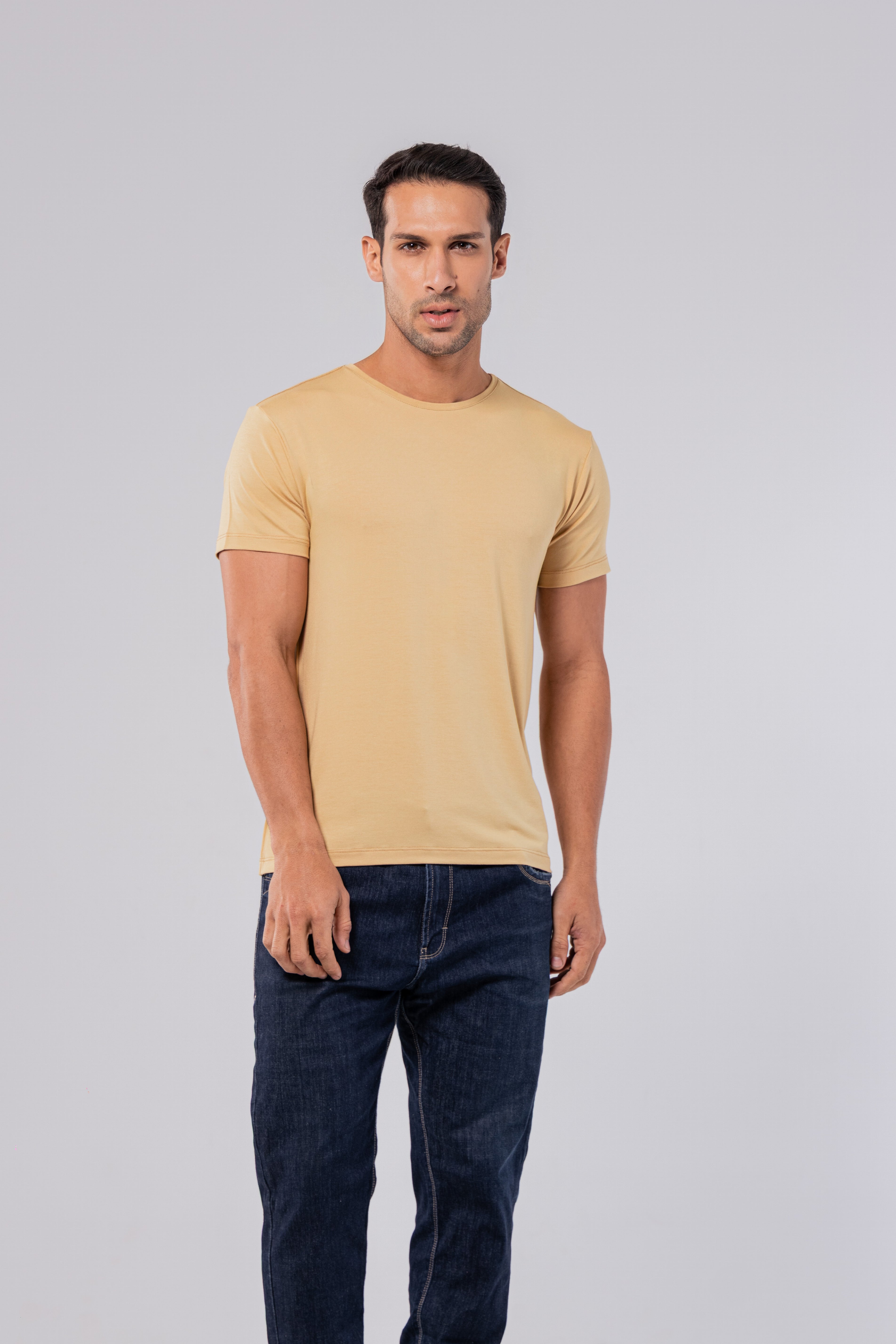 CAMISETA MODAL TECH // CREME