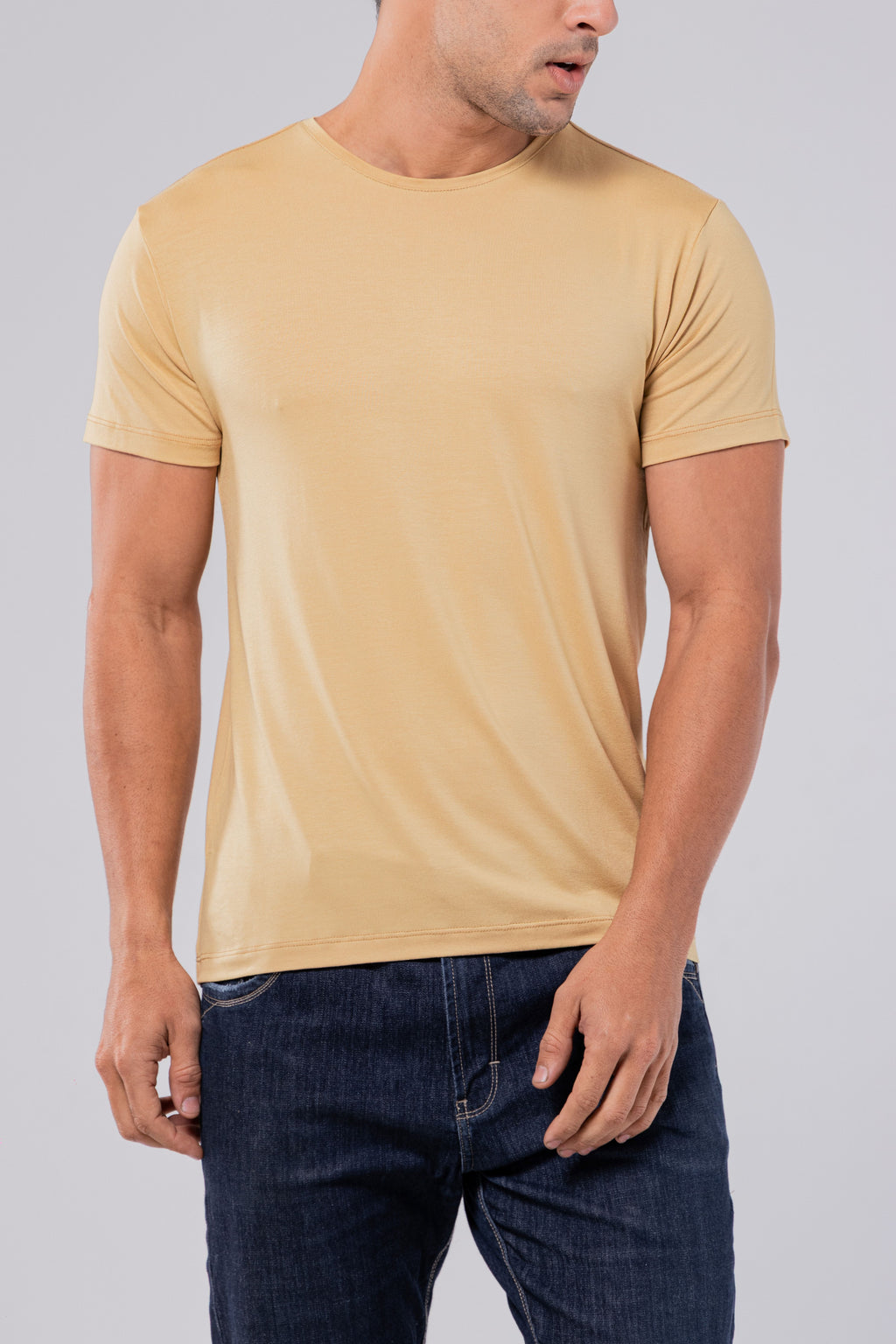 CAMISETA MODAL TECH // CREME