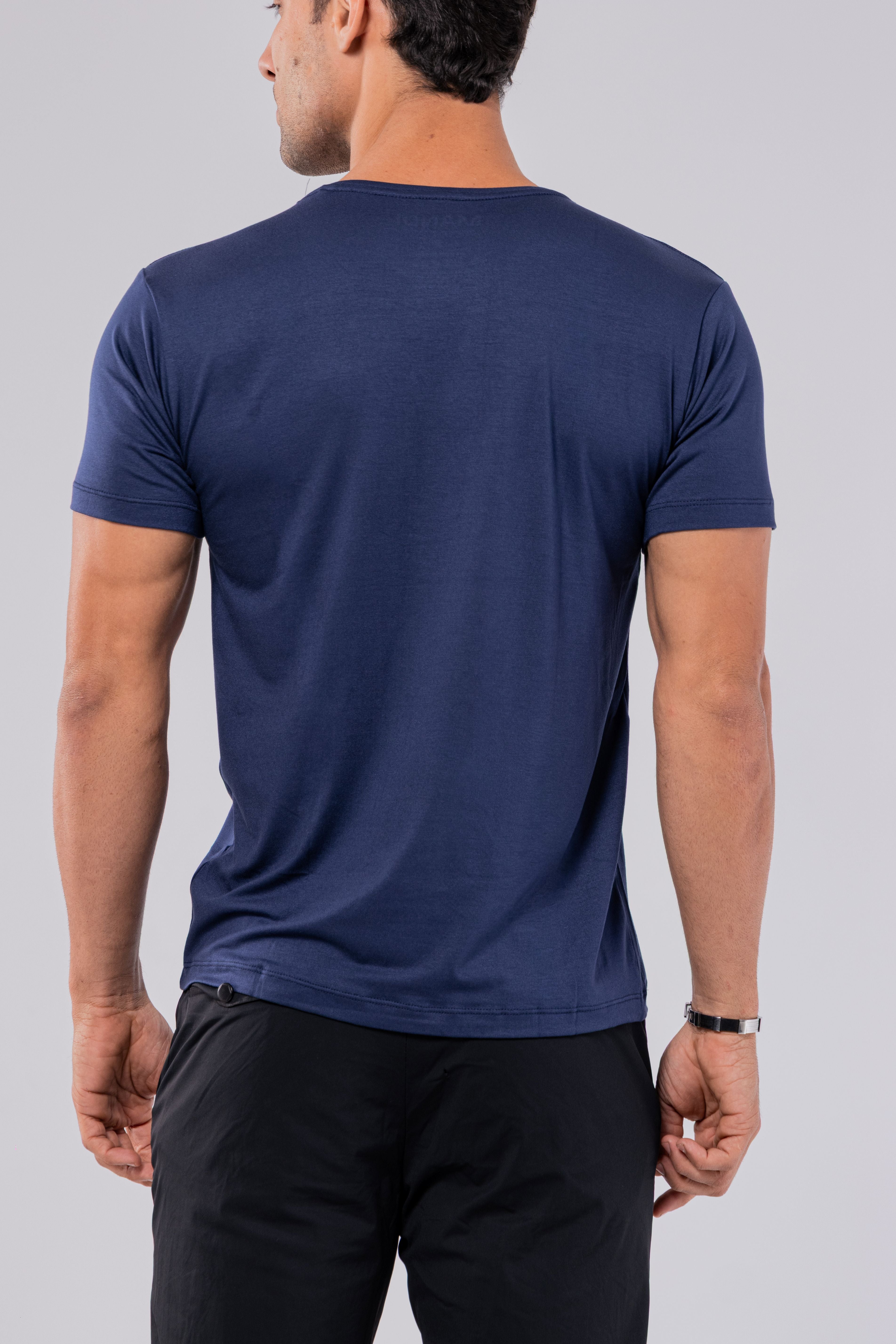 CAMISETA MODAL TECH | MARINHO
