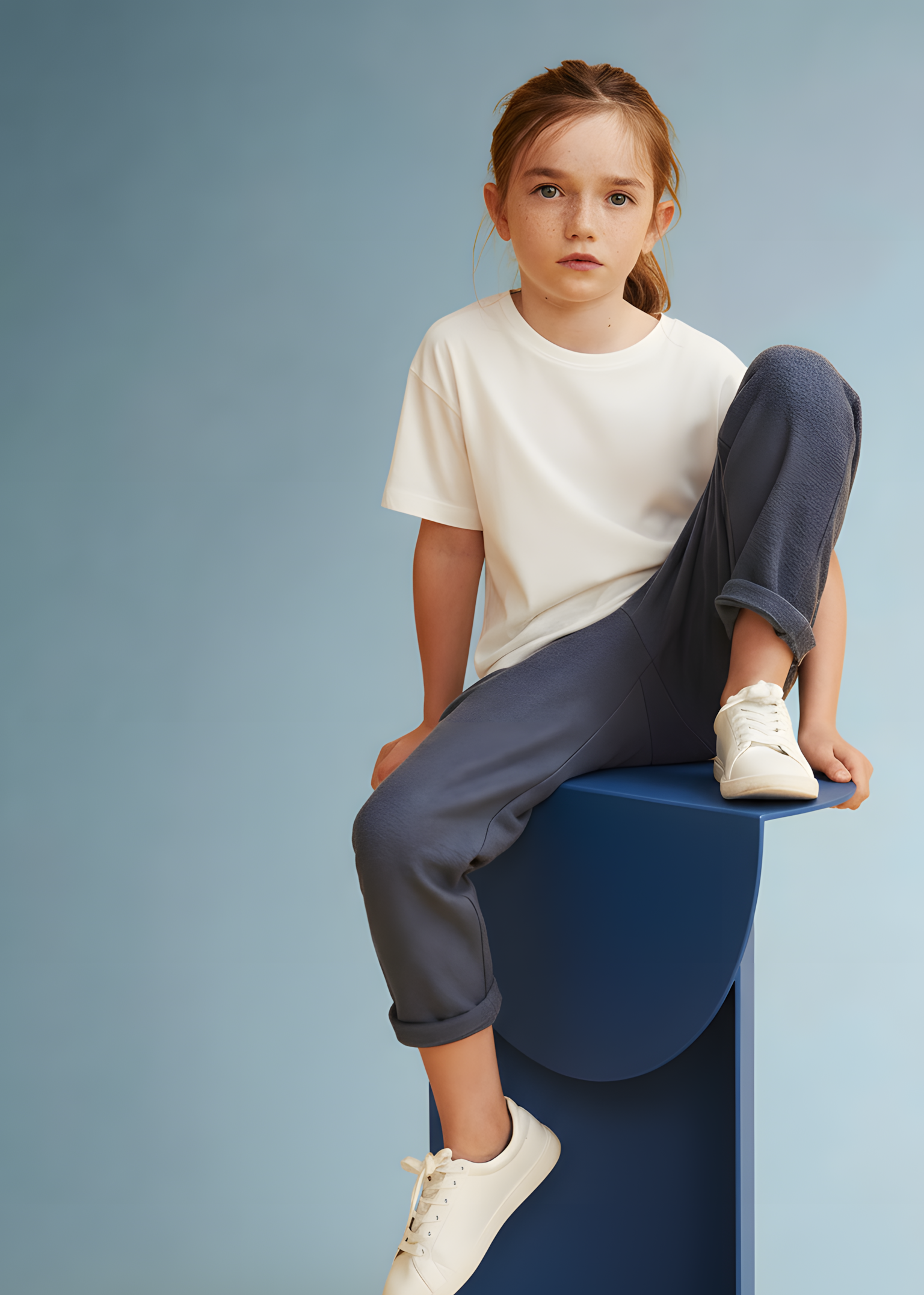 CAMISETA PIMA KIDS | BRANCO
