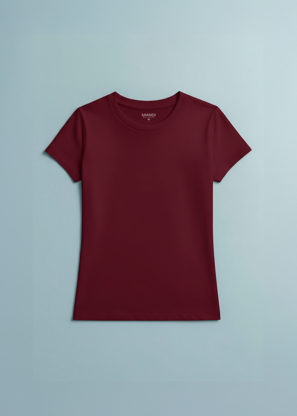 CAMISETA PIMA | FEMININA | BORDÔ
