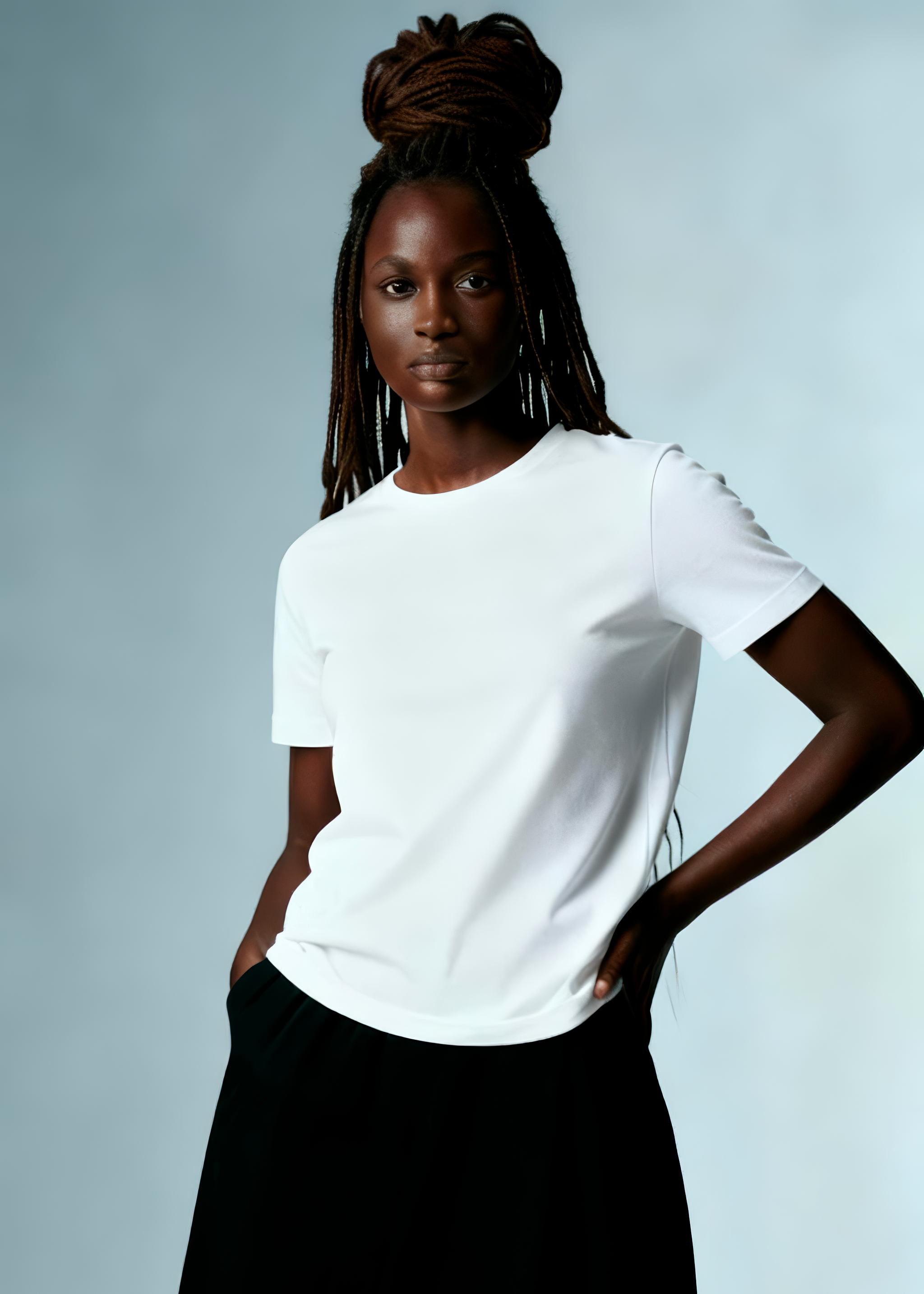 CAMISETA PIMA FEMININA | WHITE