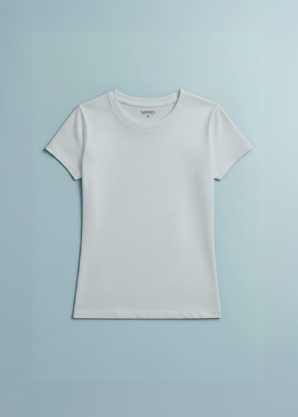 CAMISETA PIMA FEMININA | WHITE