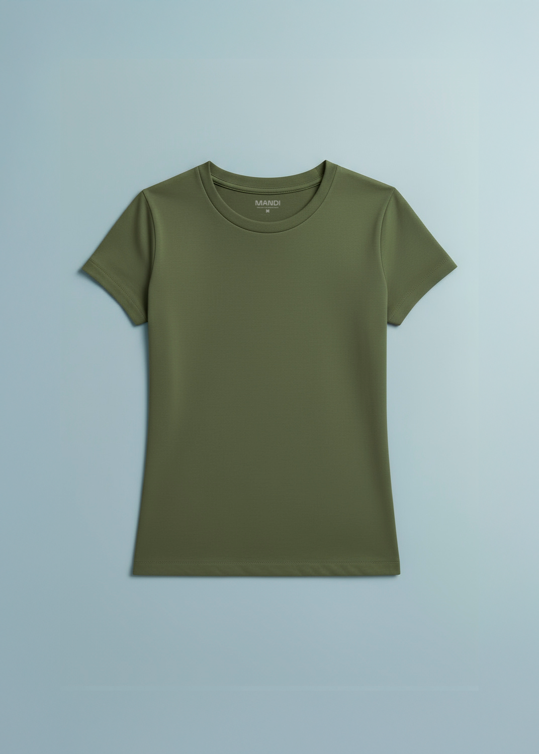 CAMISETA PIMA FEMININA | VERDE MUSGO