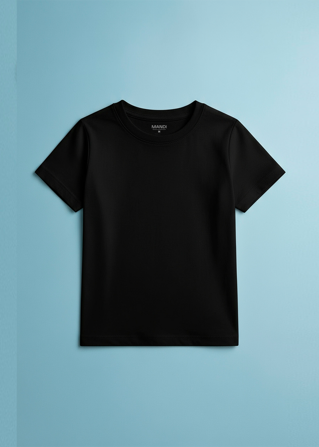 CAMISETA PIMA | KIDS| PRETO
