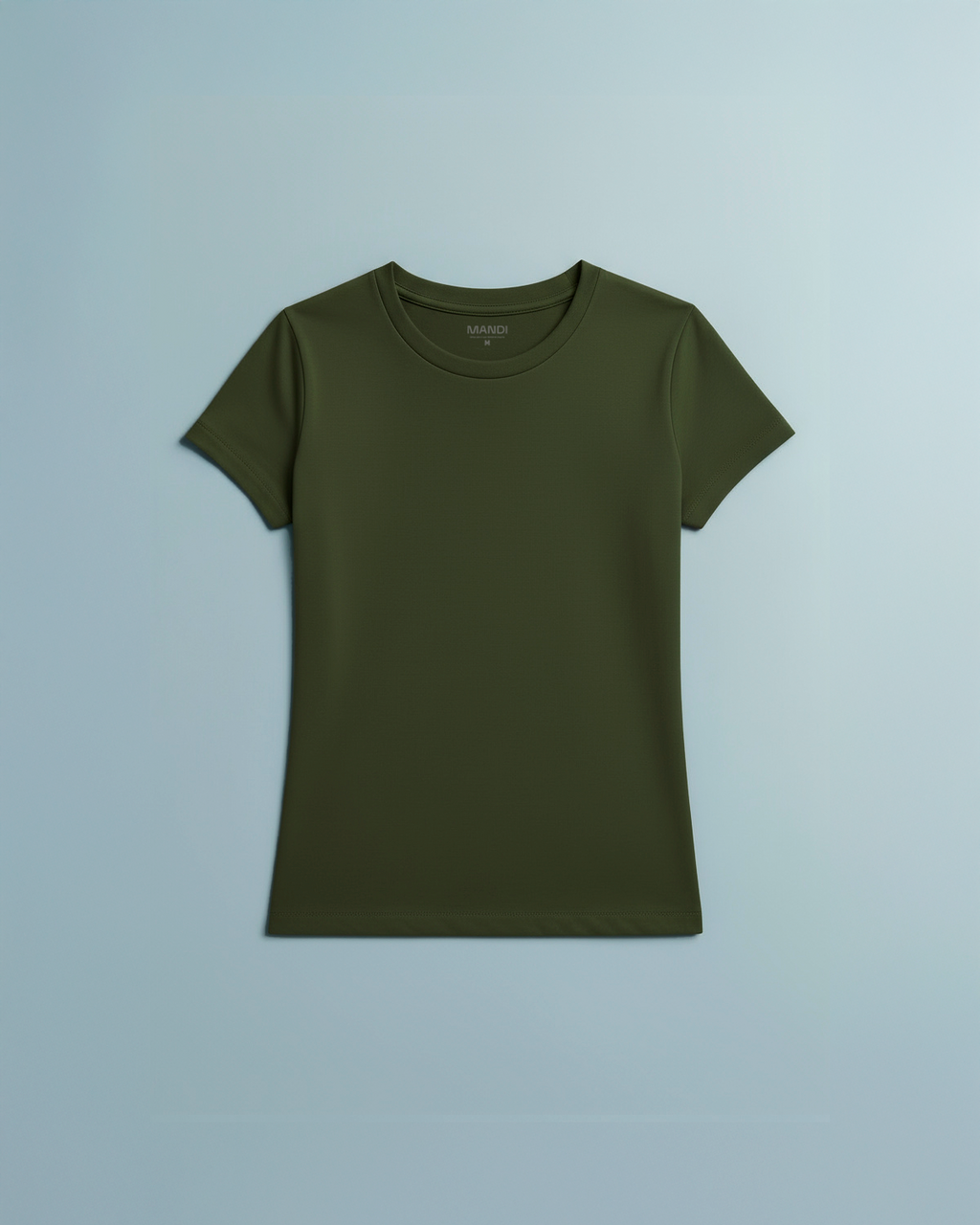 CAMISETA PIMA FEMININA | VERDE SELVA