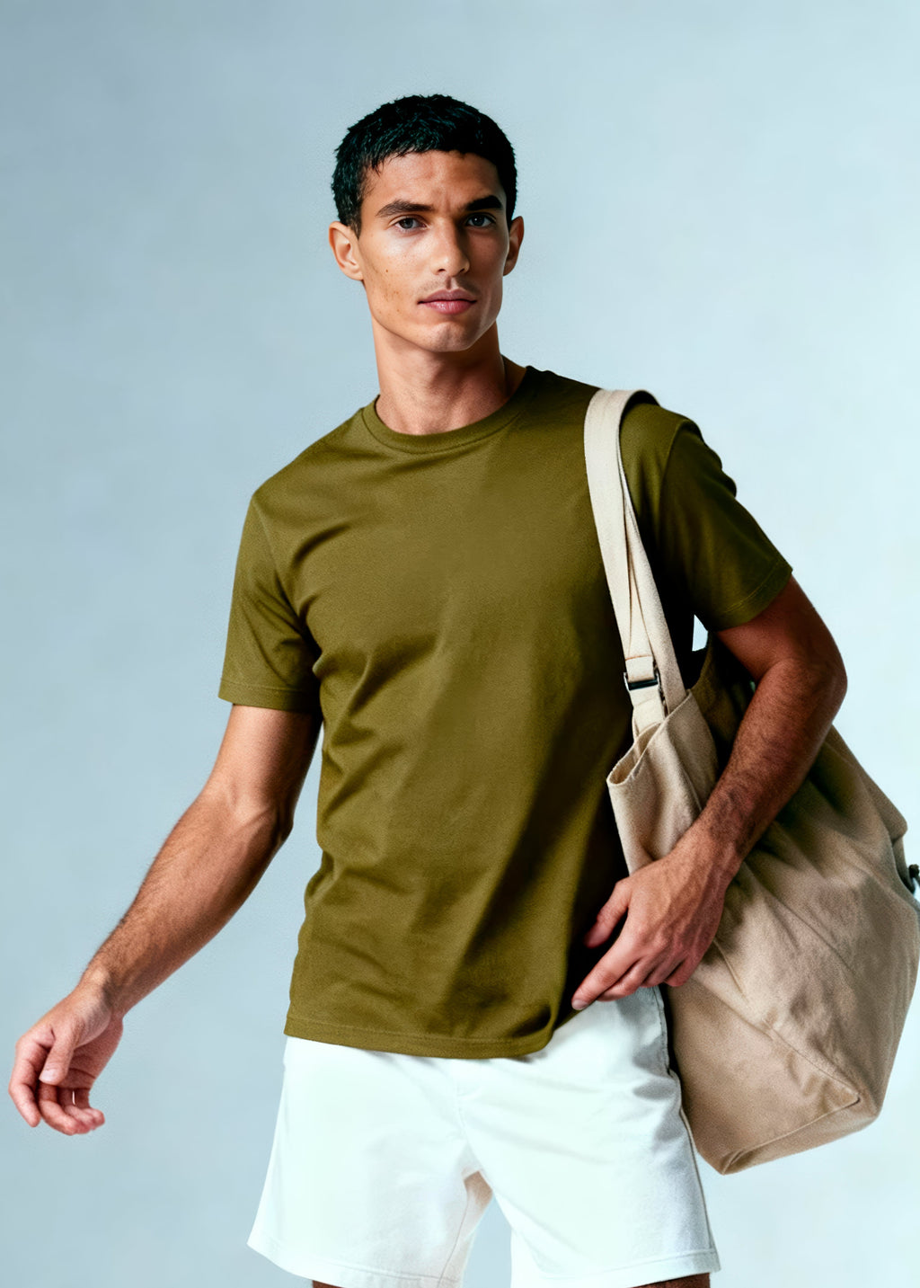 CAMISETA PIMA | VERDE MUSGO