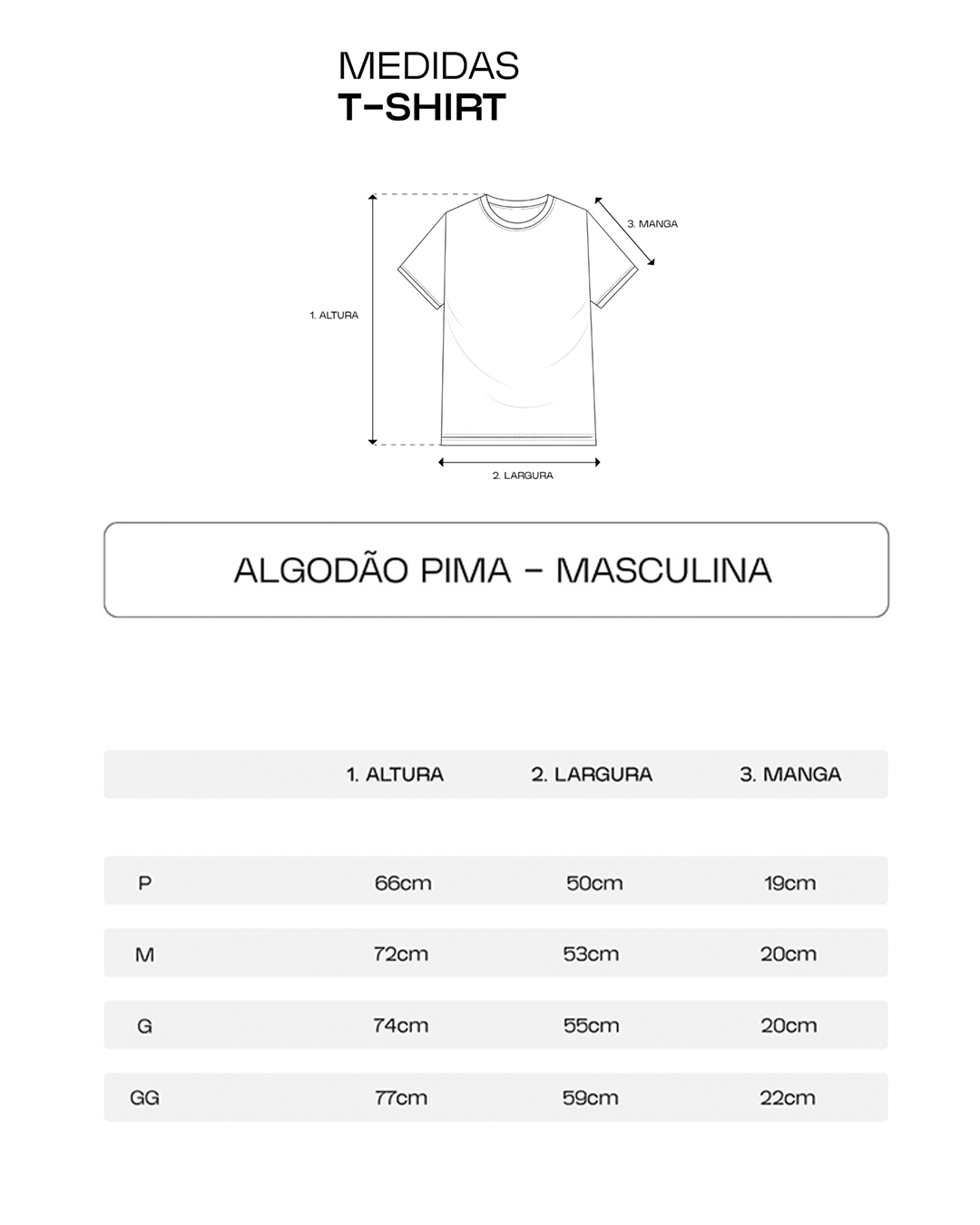 CAMISETA PIMA | WHITE