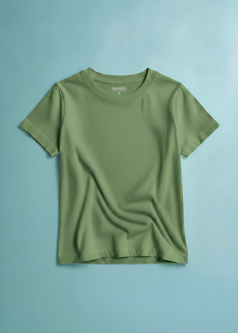 CAMISETA MODAL TECH | KIDS | VERDE GREENISH