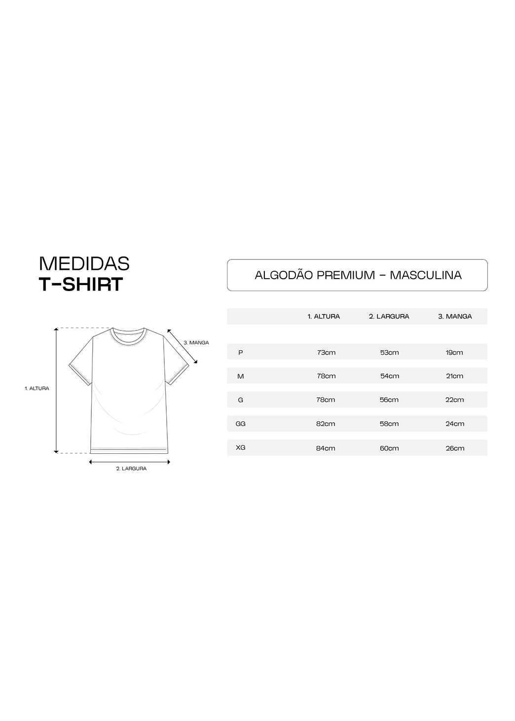 CAMISETA ALGODÃO PREMIUM | BLACK