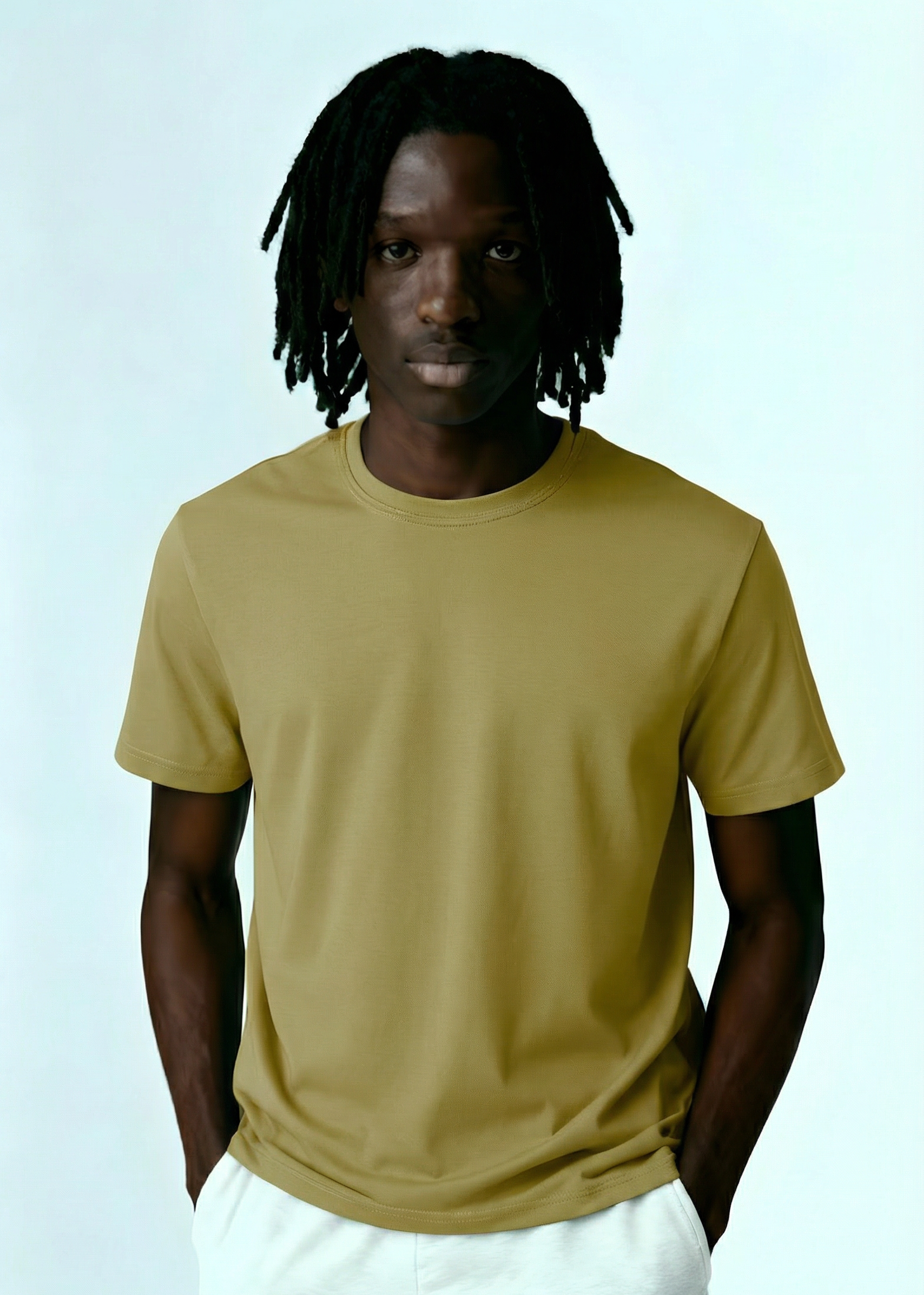 CAMISETA ALGODÃO PREMIUM // AREIA