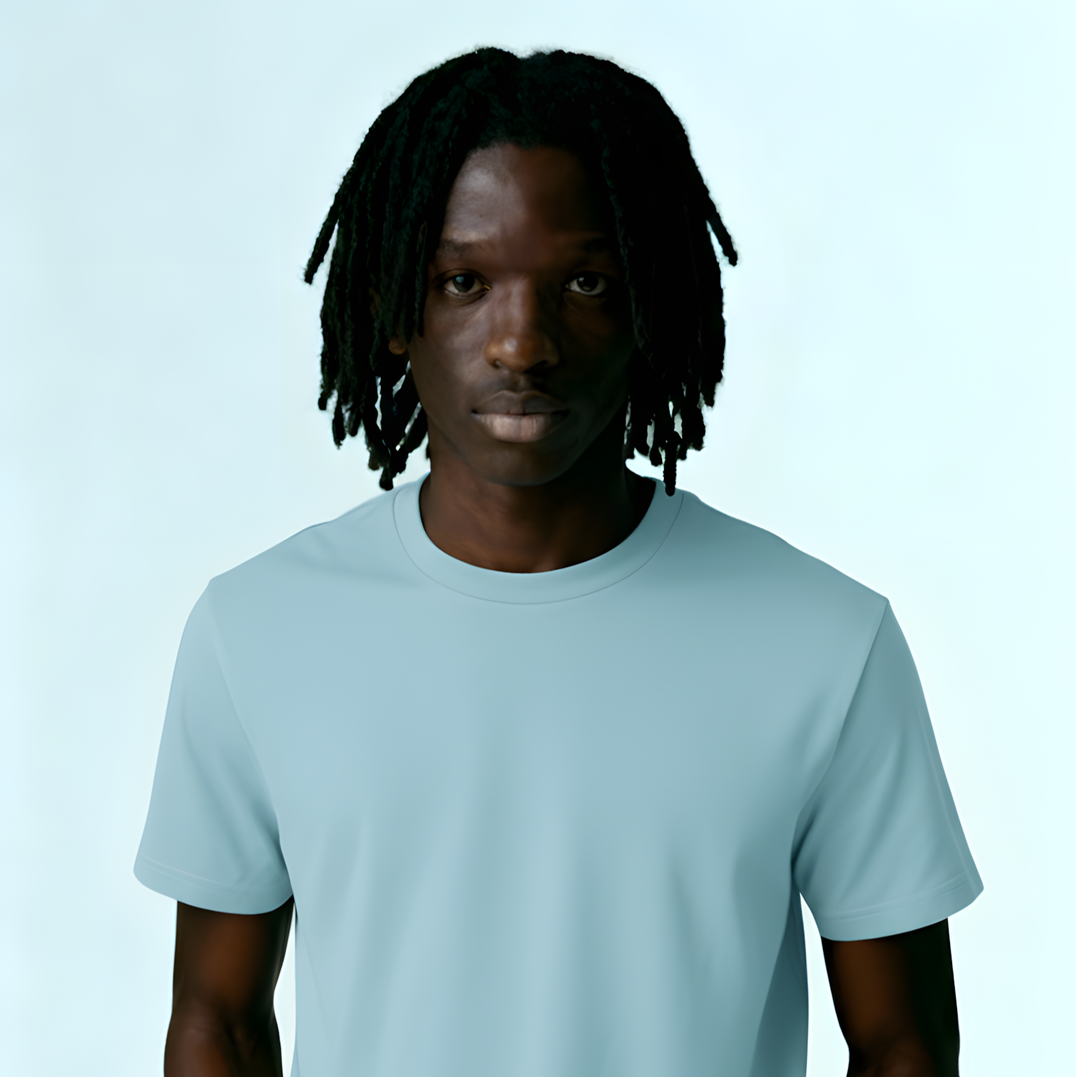 CAMISETA ALGODÃO PREMIUM | AZUL CELESTE