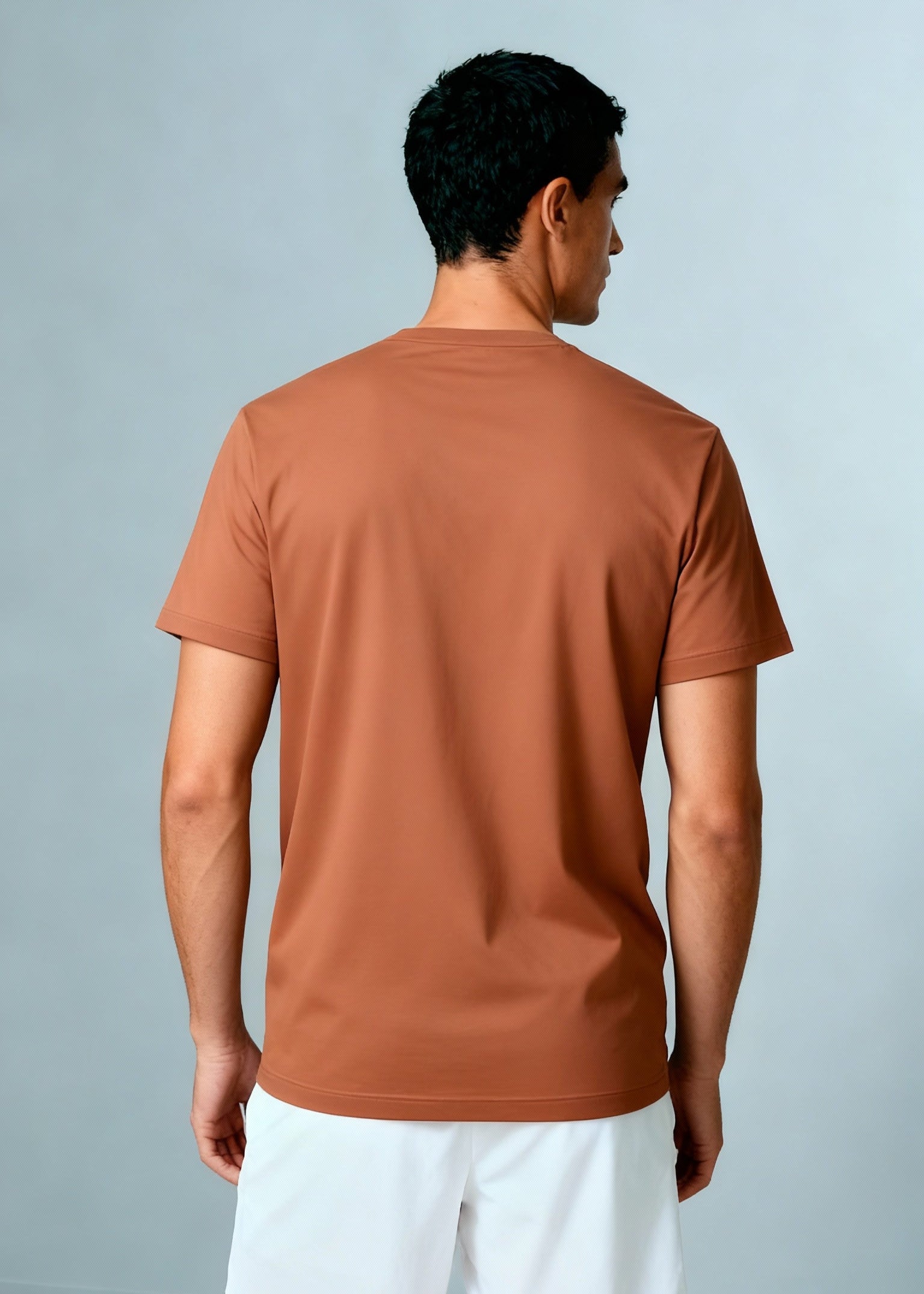 CAMISETA ALGODÃO PREMIUM | TERRACOTA