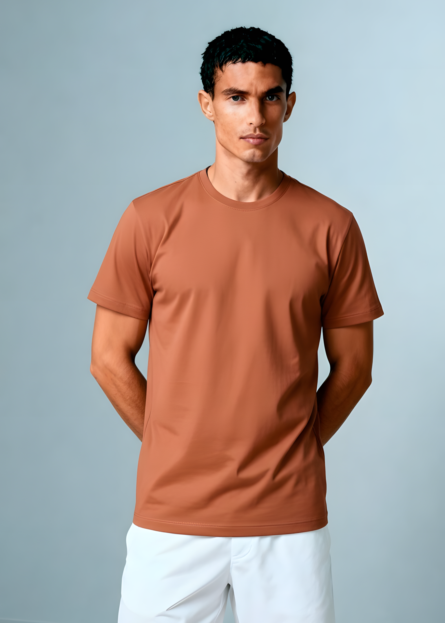 CAMISETA ALGODÃO PREMIUM | TERRACOTA