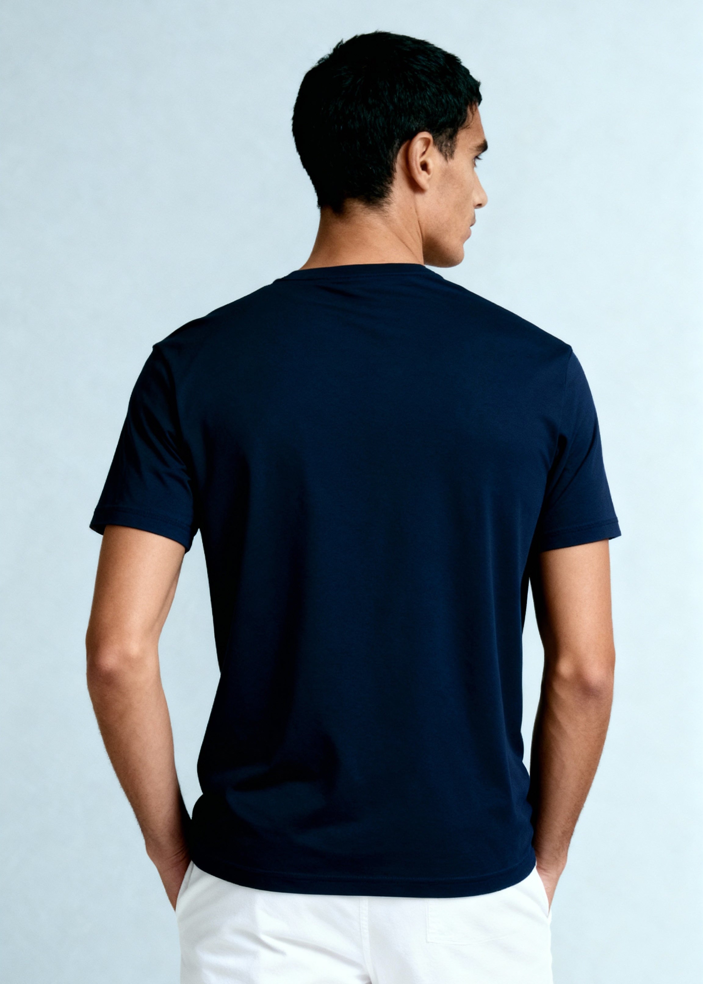 CAMISETA ALGODÃO PREMIUM | AZUL MARINHO