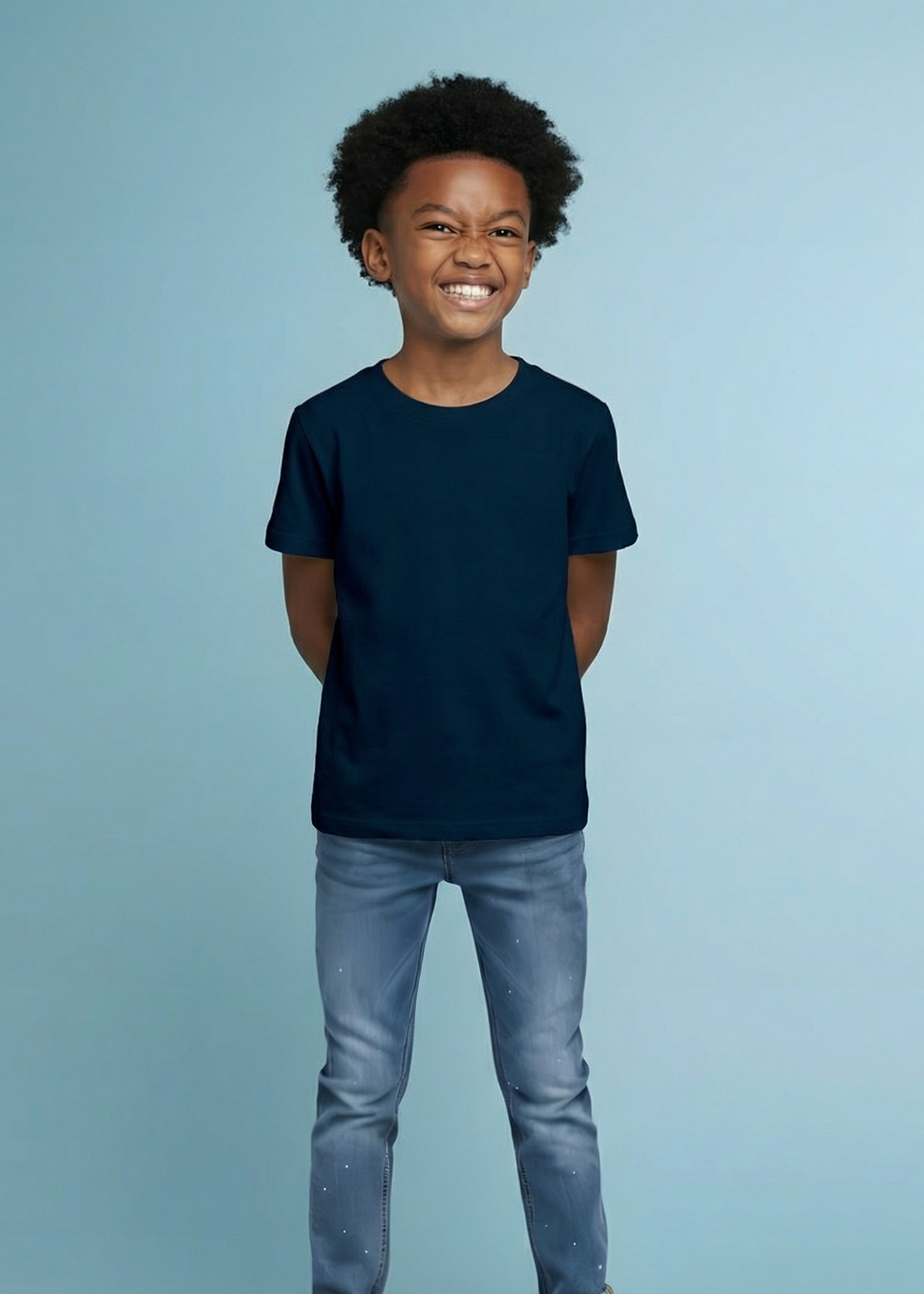 CAMISETA ALGODÃO PREMIUM // KIDS // MARINHO
