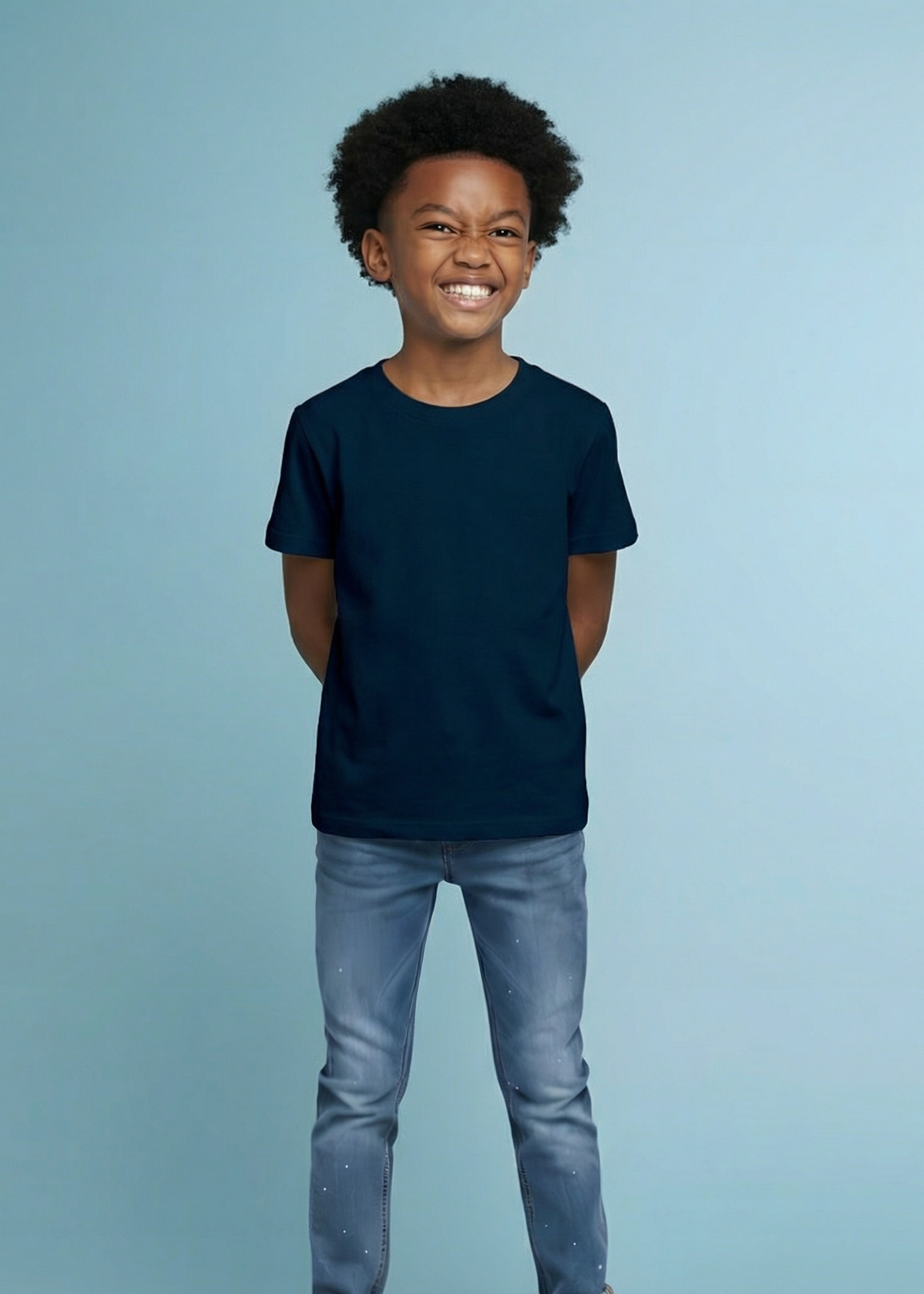 CAMISETA ALGODÃO PREMIUM // KIDS // MARINHO