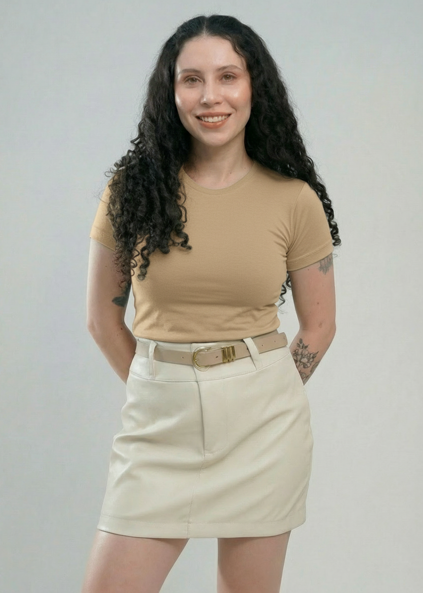 MODAL TECH //  FEMININO // BEGE BOSQUE