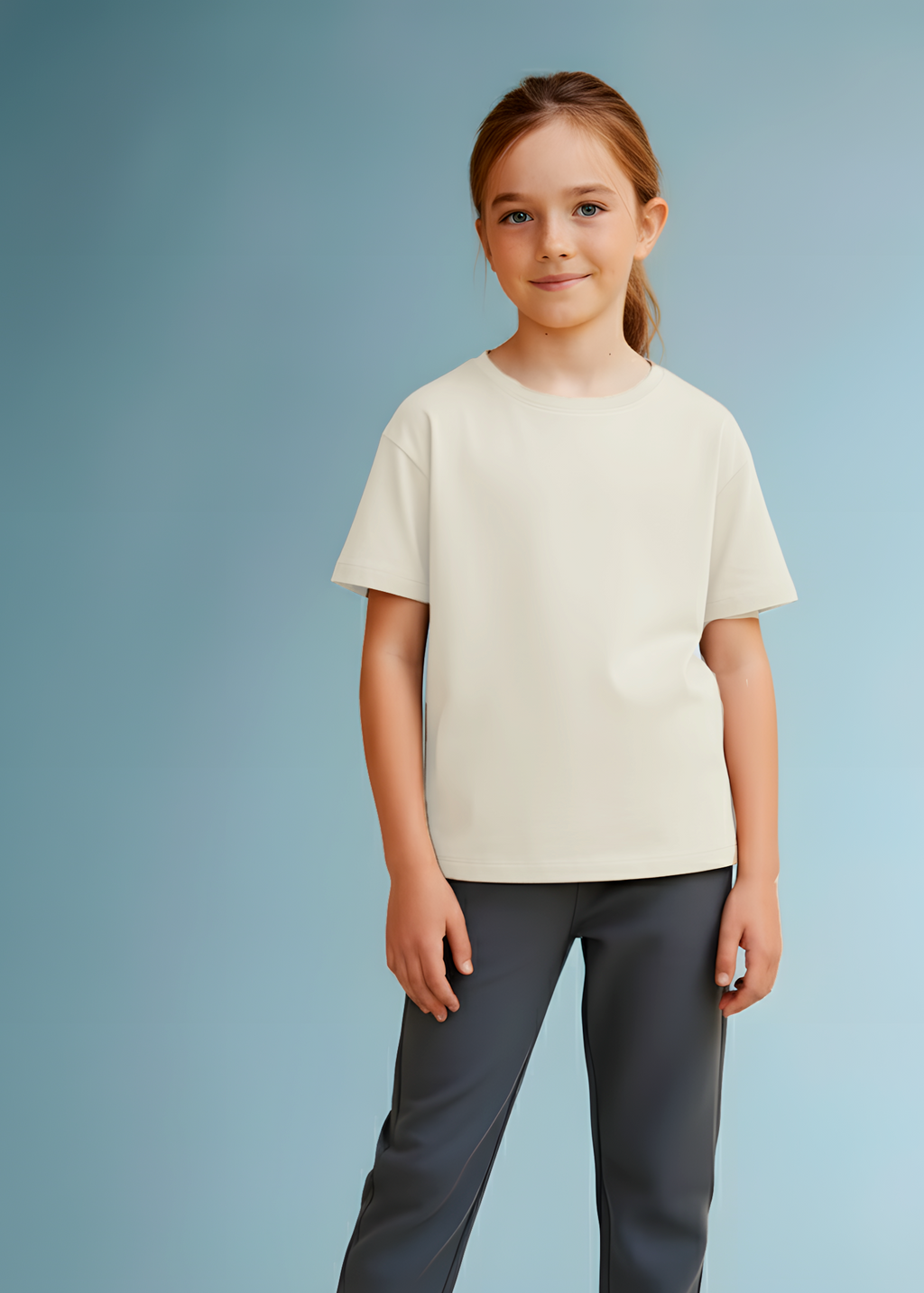 CAMISETA ALGODÃO PREMIUM // KIDS // OFFWHITE