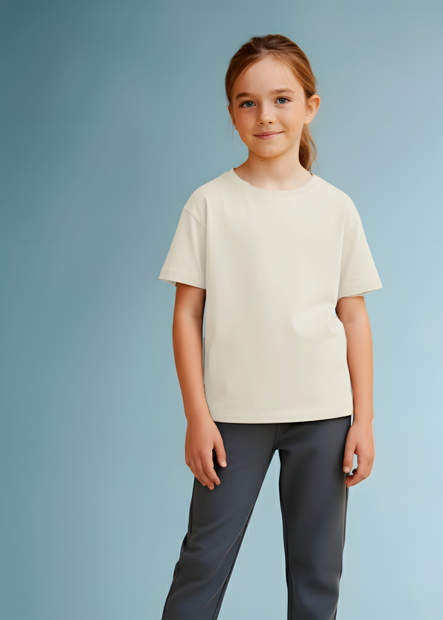 CAMISETA ALGODÃO PREMIUM // KIDS // OFFWHITE