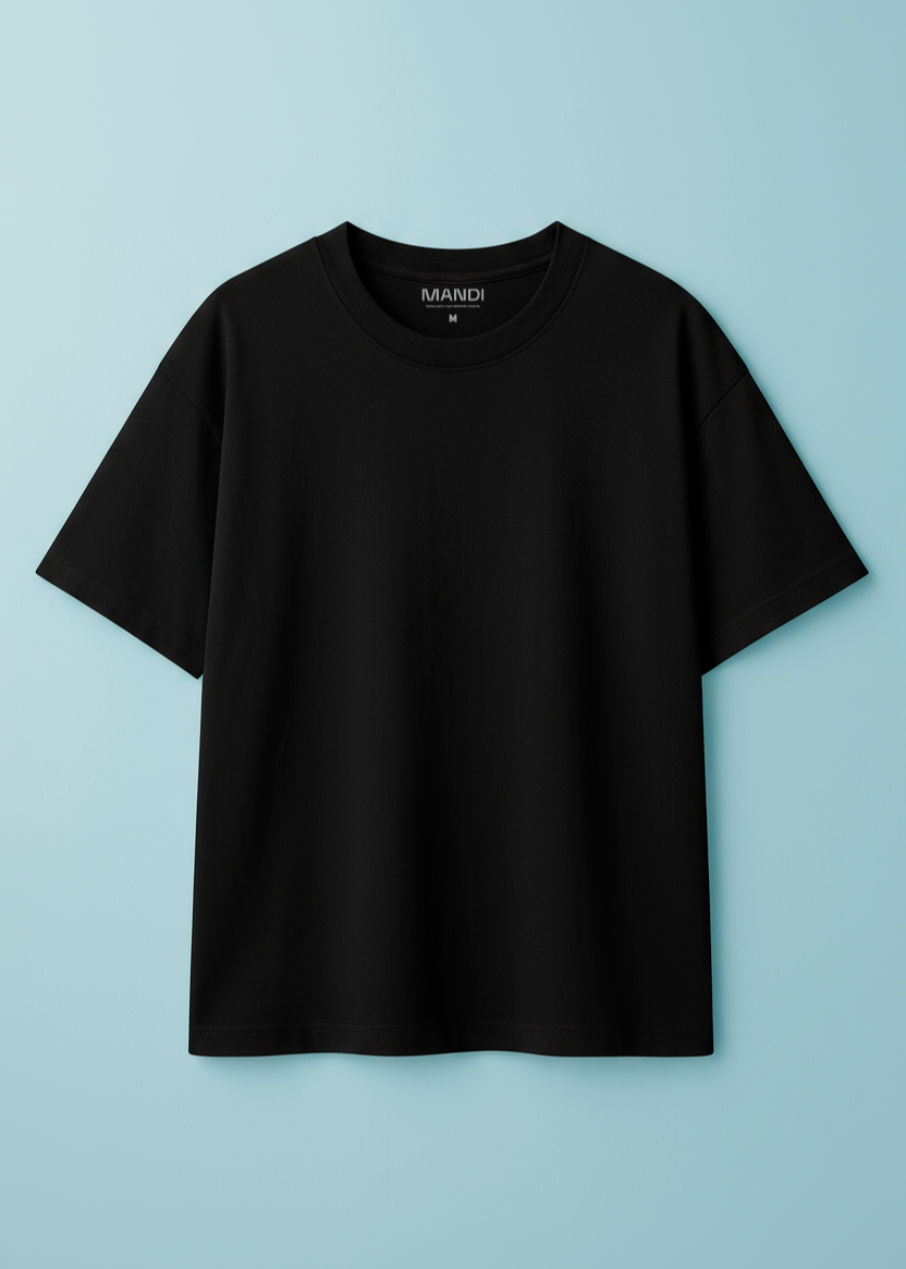 CAMISETA OVERSIZED | PRETO