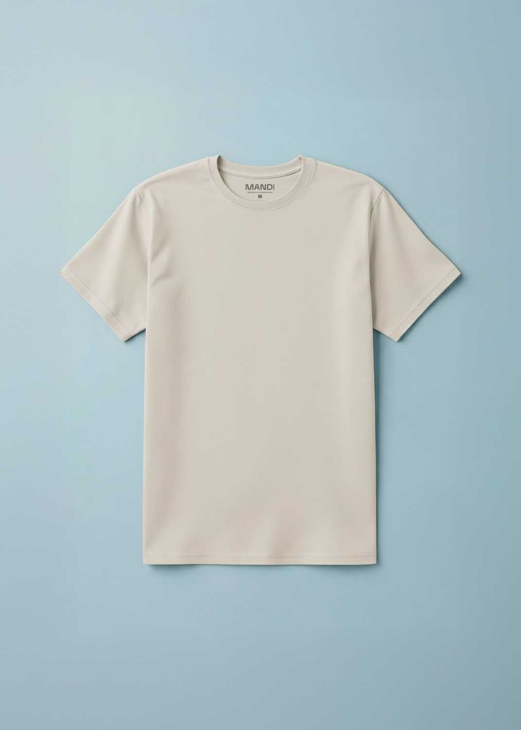CAMISETA ALGODÃO PREMIUM // BRANCO TALCO
